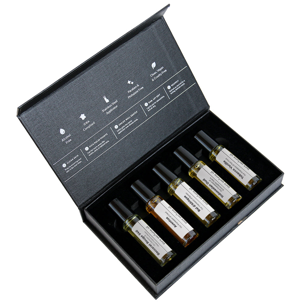 Send remarkable fragrance n beyond perfume set of 4 piece for him to Delhi,  Free Delivery - DelhiOnlineFlorists