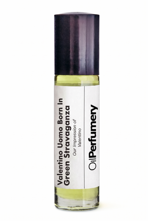 Oil Perfumery Impression of Valentino - Uomo Born In Roma Green Stravaganza 10ml