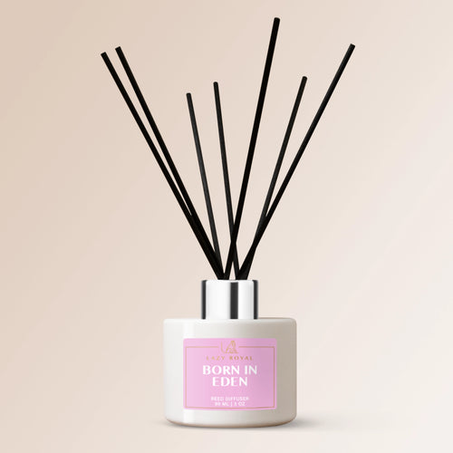 Inspired by Peony & Blush Suede - Born in Eden Reed Diffuser